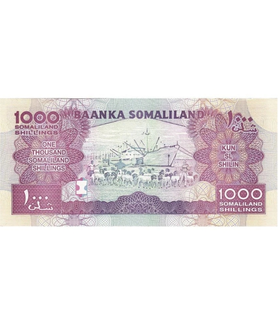 Somaliland 1000 Shillings Top Grade Beautiful Gem UNC Banknote