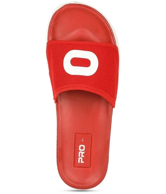 KHADIM Red Slides - None