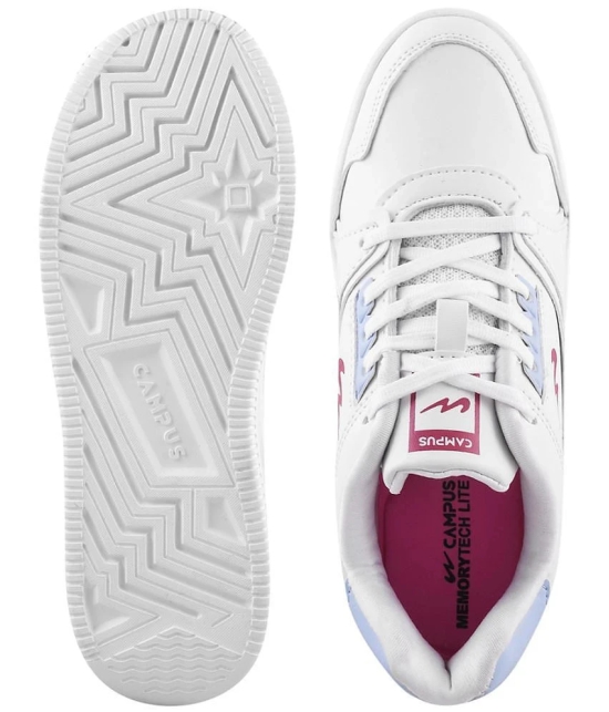 Campus White Womens Sneakers - None