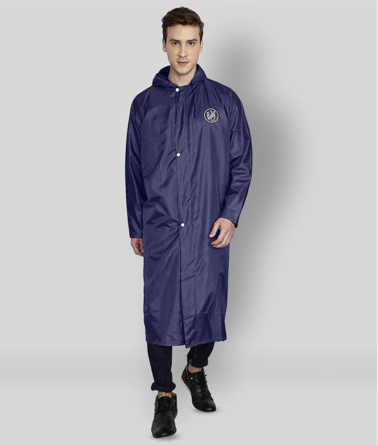 Goodluck Navy Rain Coat - XL