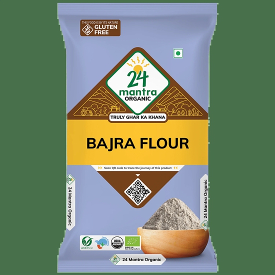 Pearl Millet/Bajara (Flour), 500 gms