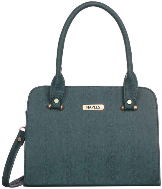 Naples - Green PU Shoulder Bag - Green