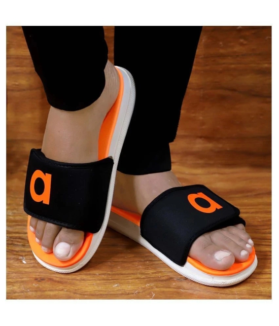 Aadi Orange Daily Slippers - 10