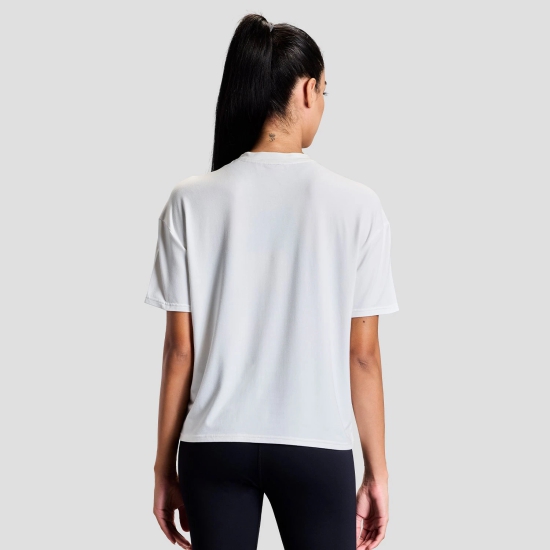 Womens Intense Tee White-S