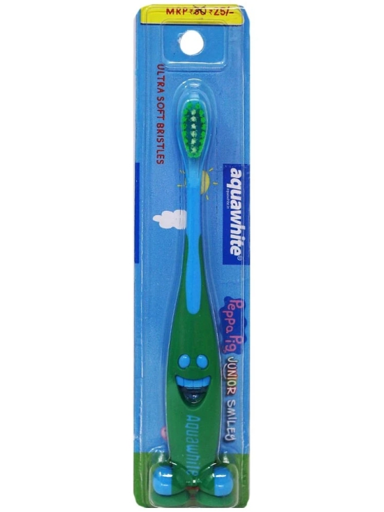 aquawhite aquawhite Junior Smiley Toothbrush Toothbrush Pack of 12