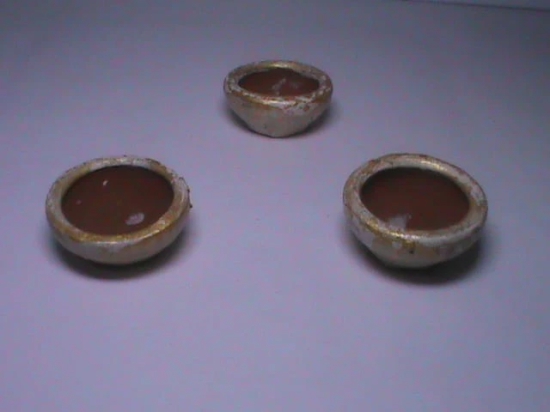 Set of 3 Mini Clay Bowls