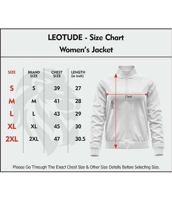 Leotude - Fleece Maroon Bomber Jackets - None