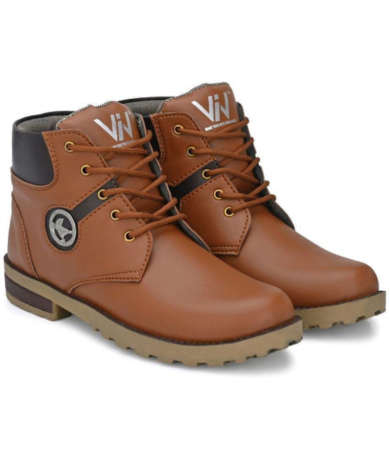 viv Tan Mens Casual Boots - None