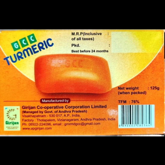 GCC Turmeric Soap