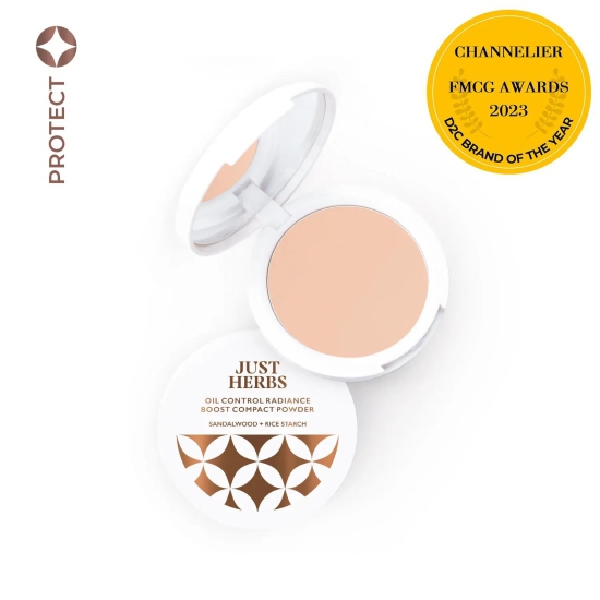 Oil Control Radiance Boost Compact Powder with Sandalwood & Rice Starch 9 g 01-Porcelain
