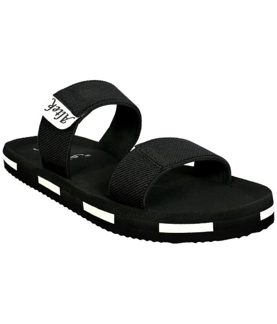 Altek Black Mens Massage Flip Flop - None