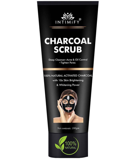 Intimify Charcoal Peel Off Mask, charcoal peel mask, face masks & peel, blackhead removing, peel off mask, 100 gm