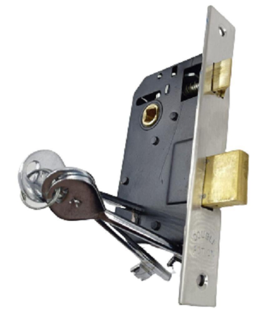 ONMAX Light Mortise Lockbody with 6 Lever, 65mm size with Double Action (LML6)