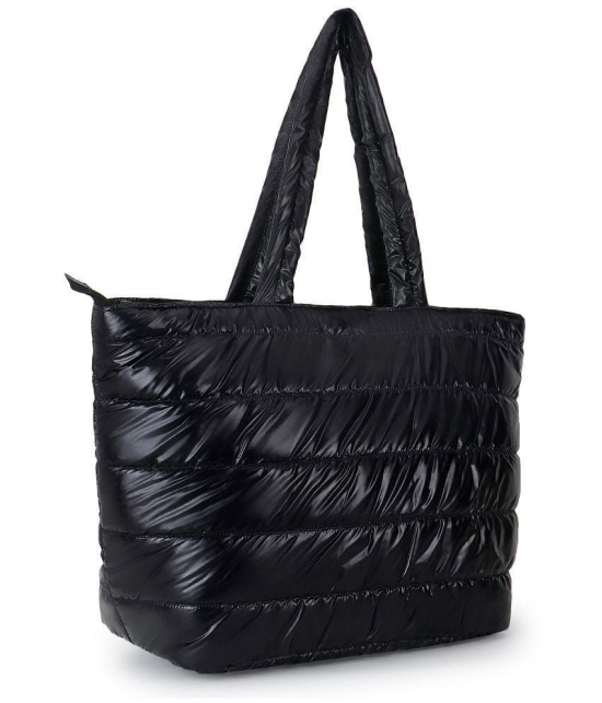 Anekaant - Black Polyster Tote Bag - Black