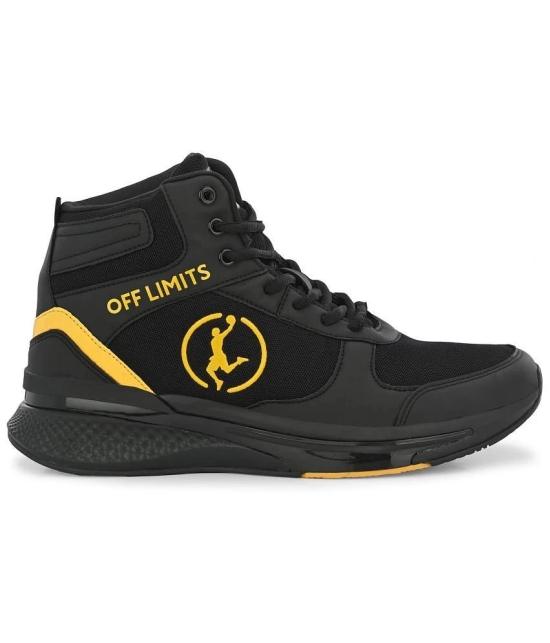 OFF LIMITS SANTIAGO Black Basketball Shoes - 8