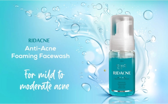 Ridacne foaming face wash ,100ml