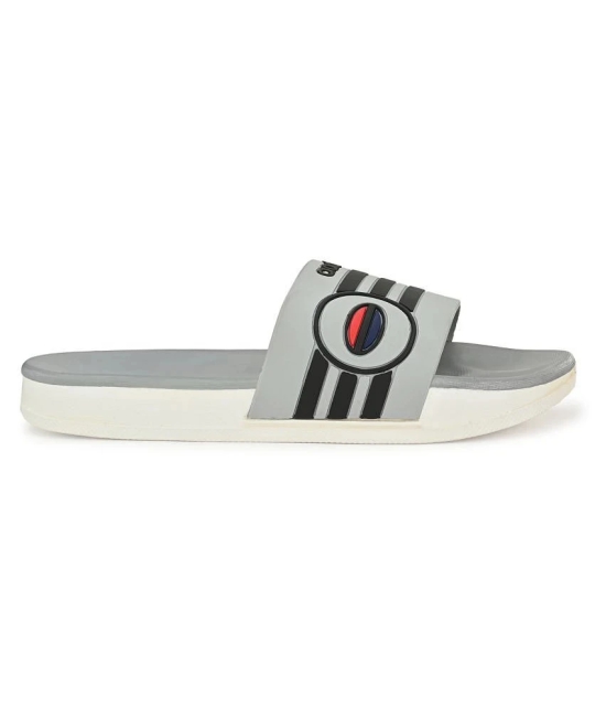 Aadi Light Grey Mens Slide Flip Flop - 7