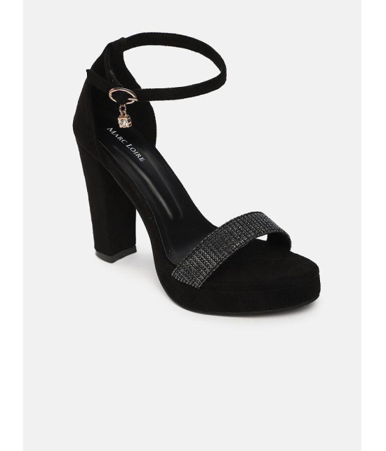 MARC LOIRE - Black Women's Sandal Heels - None