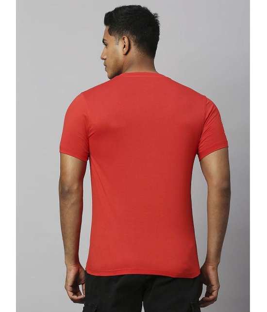 FanCode - Red Cotton Regular Fit Men's Sports T-Shirt ( Pack of 1 ) - None