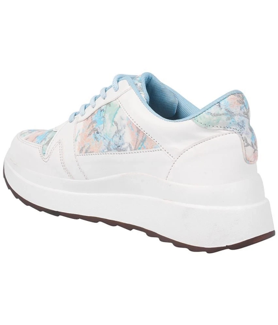 Shoetopia Blue Womens Sneakers - None