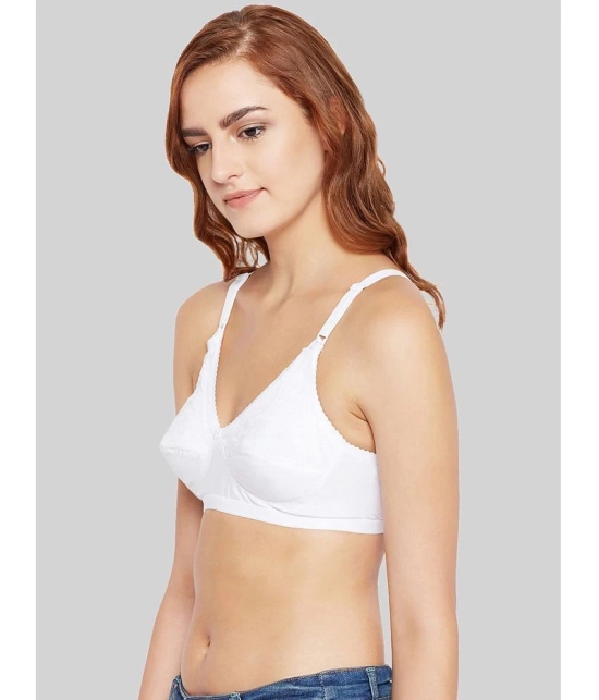 Bodycare White Cotton Non Padded Womens Everyday Bra ( Pack of 1 ) - None