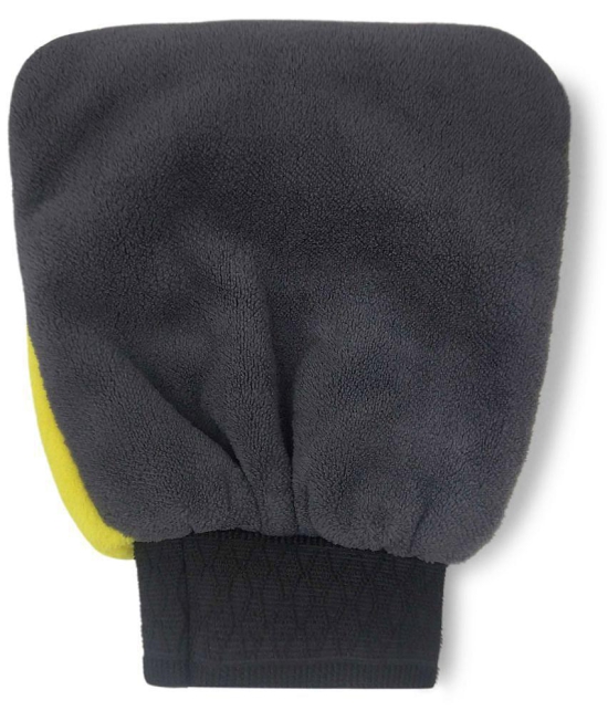 HOMETALES - Car Cleaning Plain Microfiber Car Wash Gloves Car Care Microfiber Cleaning Tools Car Wool Brush Soft Car Auto Car & Bike Cleaner for car accessories( Pack Of 1 )