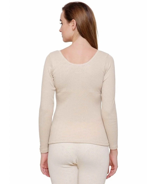 Bodycare Woollen Thermal Tops - Beige Pack of 1 - None