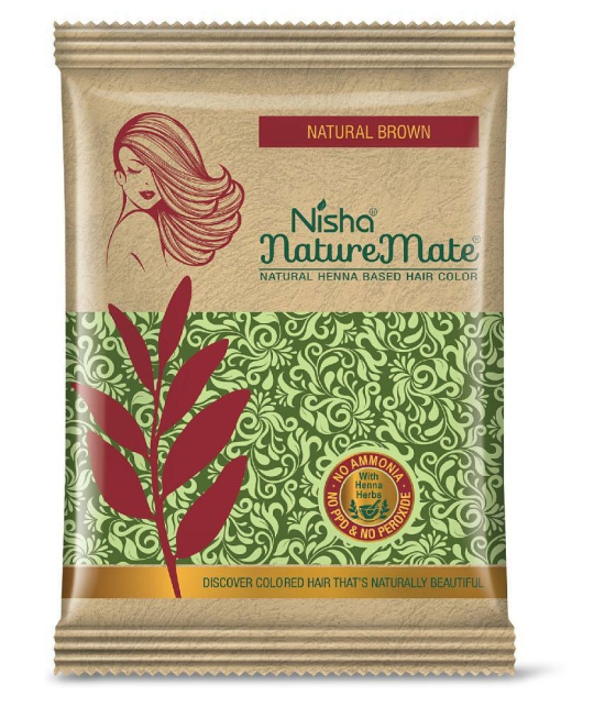 Nisha Natural Henna 15 g Pack of 10