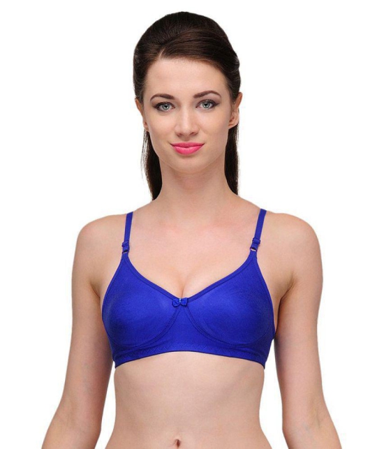 Softskin - Multicolor Cotton Non Padded Women's Everyday Bra ( Pack of 6 ) - 40B