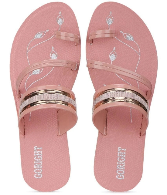 Bersache Pink Womens Flats - None