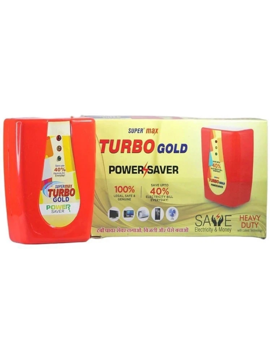 Supermax Turbo Gold Power Saver,  Save Upto 40% Electricity Bill Everyday | Made in India | Energy Reduce Gadget.