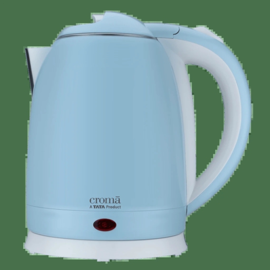 Croma 1500 Watt 1.8 Litre Electric Kettle with Overload Protection (Blue)