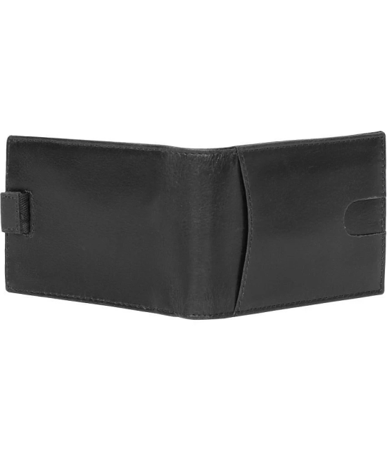 samtroh - Leather black Mens Regular Wallet ( Pack of 1 ) - Black