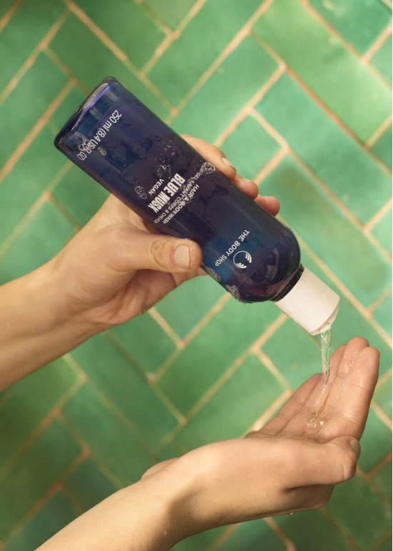 Blue Musk Hair And Body Wash 250ML