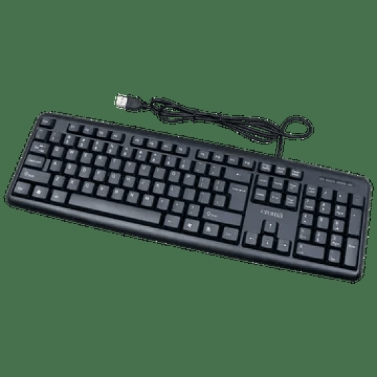 Croma Wired Keyboard (Robust Design, Black)