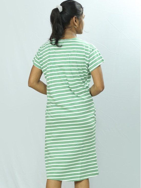 Night wear for women-Loopknit / Desty green / XXL