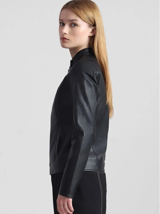 PPTHEFASHIONHUB - Leather Black Jackets - None