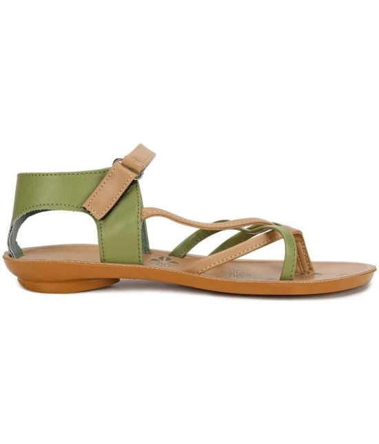 Paragon Green Floater Sandals - None