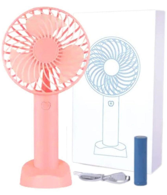 EIGHTEEN ENTERPRISE Hand fan Rechargeable With USB Charging. - Multi Color