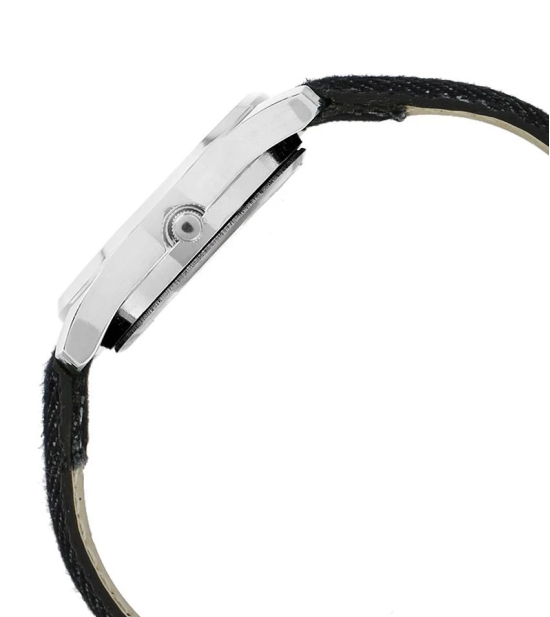 David Miller White Dial Black Fabric Strap Womens Watch - DMRCW1