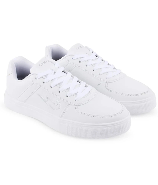 Campus CAMP CLINT - White Mens Sneakers - None