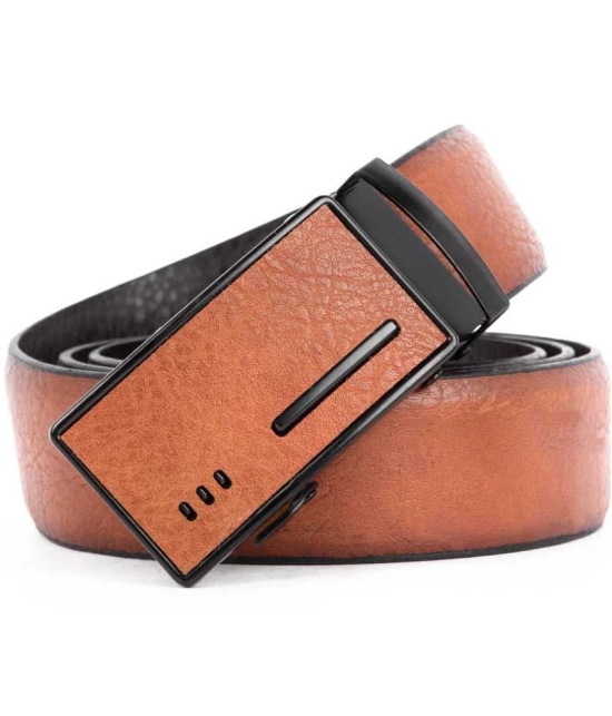 Loopa Tan PU Formal Belt Pack of 1 - None