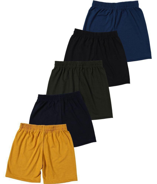 Cremlin Clothing - Multicolor Cotton Blend Boys Shorts ( Pack of 1 ) - None