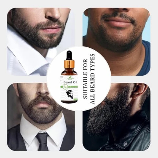 Soundarya Herbs Evergreen Ayurveda Beard Oil for Men & Boys - 30ml