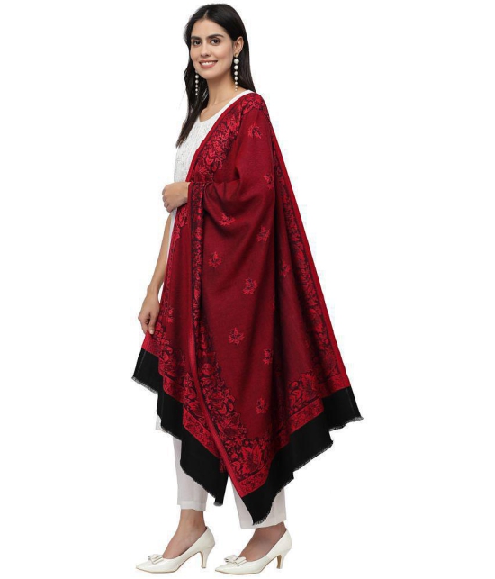 Anekaant - Red Synthetic Womens Stole ( Pack of 1 )