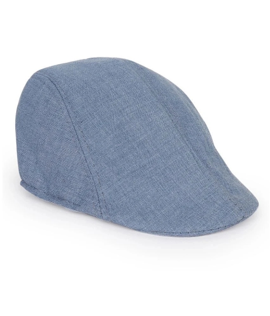 Zacharias Blue Cotton Mens Cap ( Pack of 1 ) - Blue