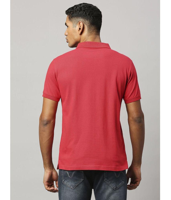 FanCode - Red Cotton Regular Fit Men's Sports Polo T-Shirt ( Pack of 1 ) - None