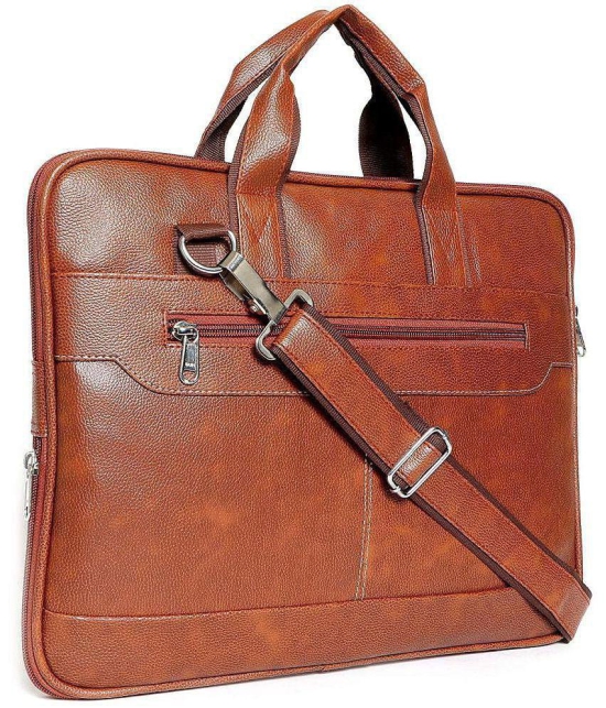 samtroh - Tan Solid Messenger Bag - Tan