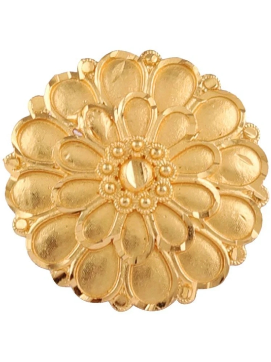 Bhagya Lakshmi Golden Golden Ring ( Pack of 1 ) - None