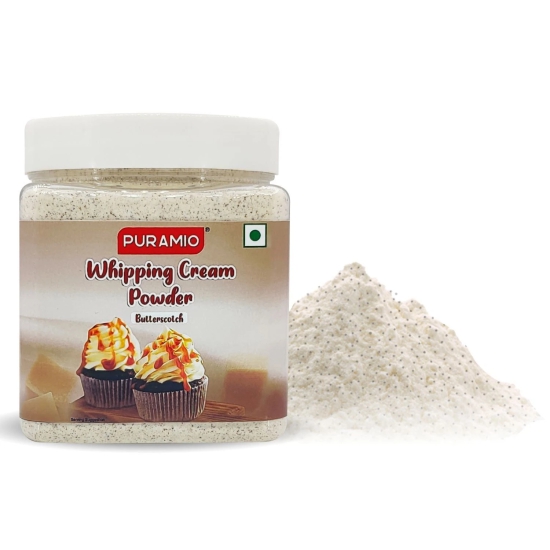 Puramio Whipping Cream Powder (Butterscotch), 250 gm